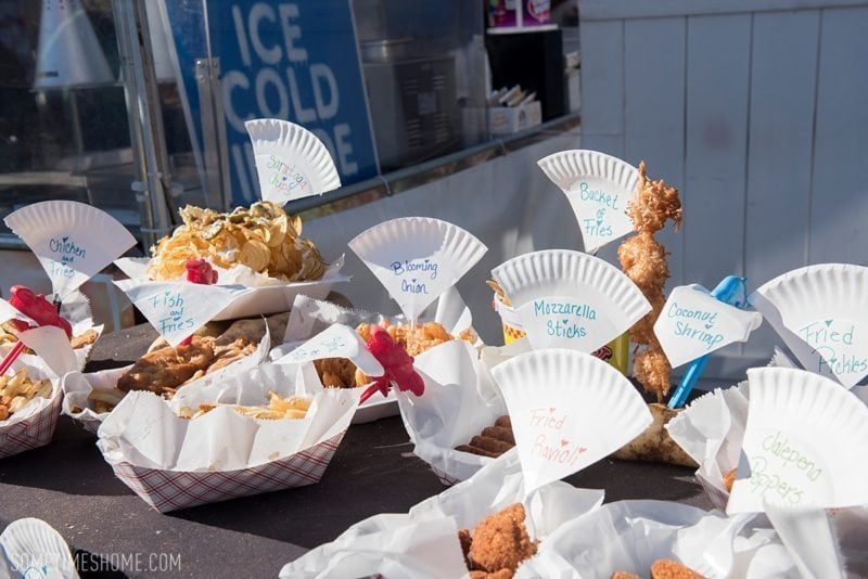 North Carolina State Fair photos on Sometimes Home travel blog by photographer Mikkel Paige. Everything fried at the fair!