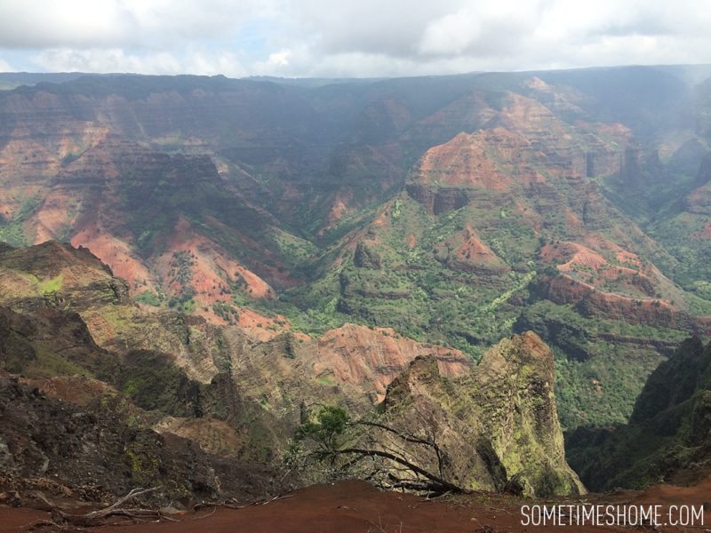 Travel tips on Hawaii, south and east ends of Kauai island by Mikkel Paige. Photos of Waimea Canyon.