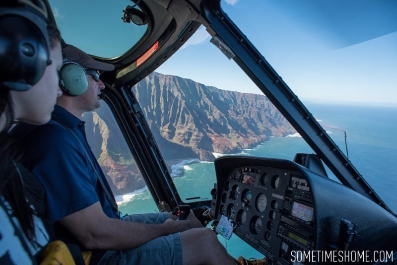 Travel tips on Hawaii, south and east ends of Kauai by Mikkel Paige. Jack Harter Helicopter Tours with aerial views of the island.