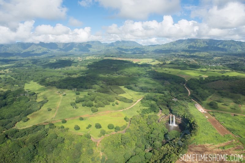 Travel tips on Hawaii, south and east ends of Kauai by Mikkel Paige. Jack Harter Helicopter Tours with aerial views of the island.