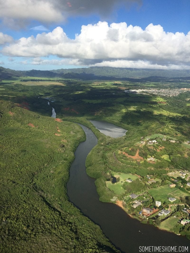 Travel tips on Hawaii, south and east ends of Kauai by Mikkel Paige. Jack Harter Helicopter Tours with aerial views of the island.
