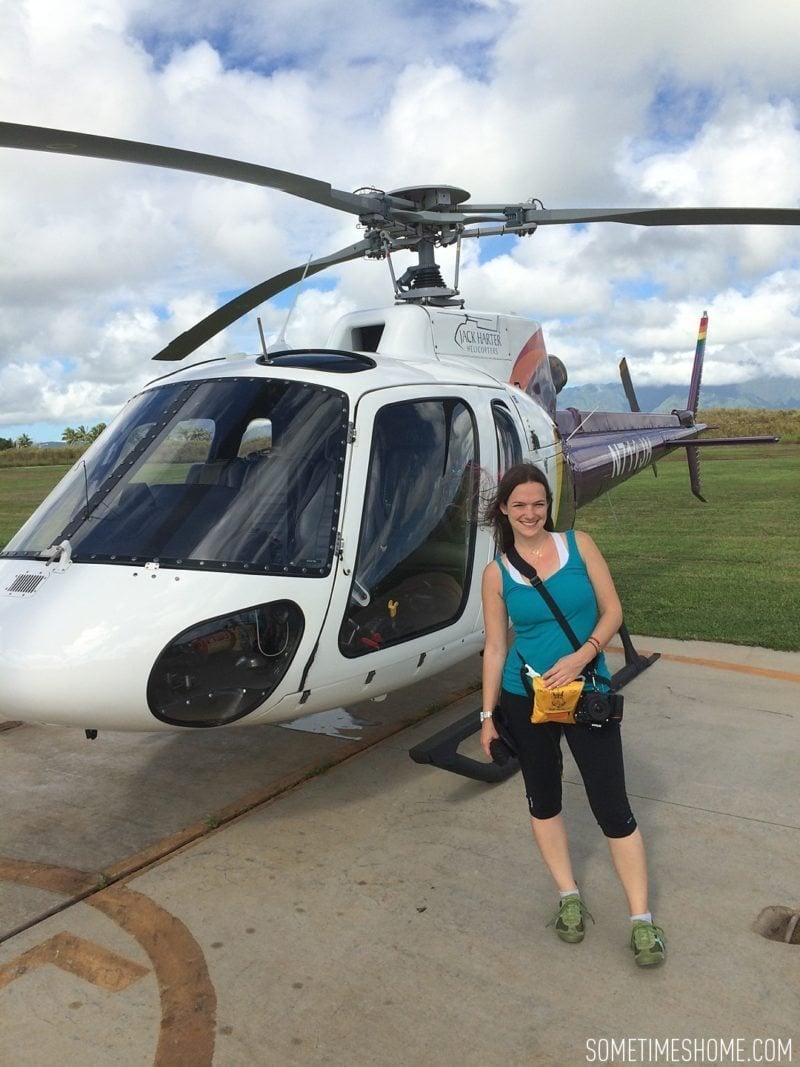 Travel tips on Hawaii, south and east ends of Kauai by Mikkel Paige. Jack Harter Helicopter Tours with aerial views of the island.