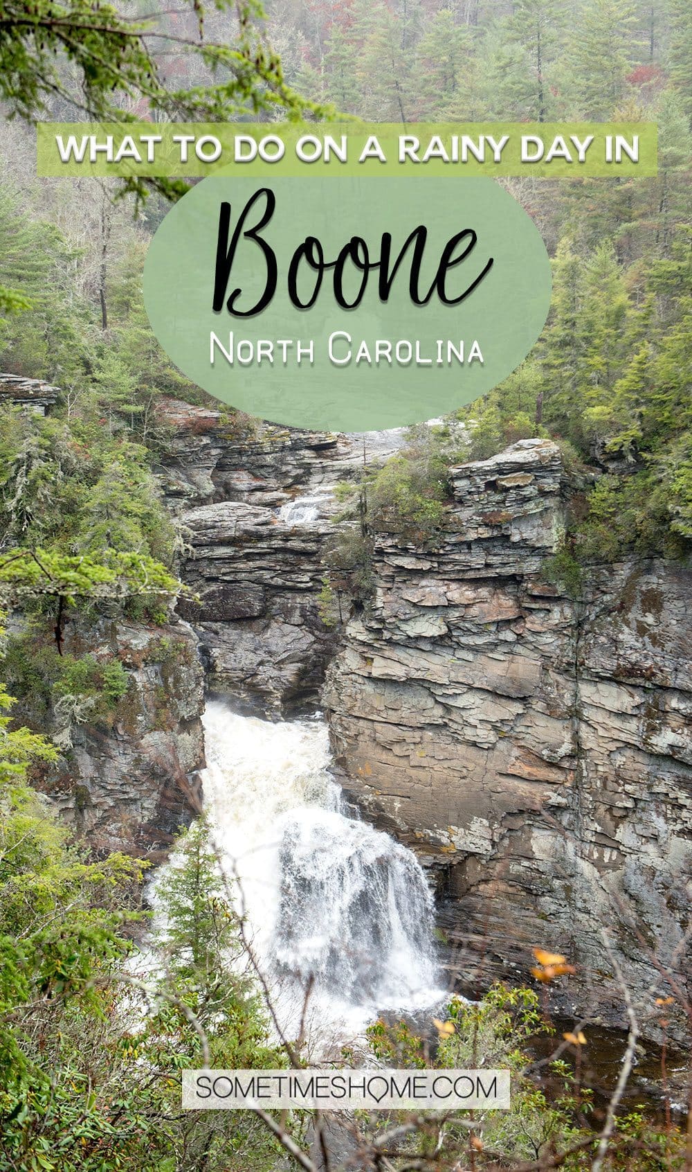 What to do on a rainy day in Boone, NC. Photos and activities on Sometimes Home travel blog.