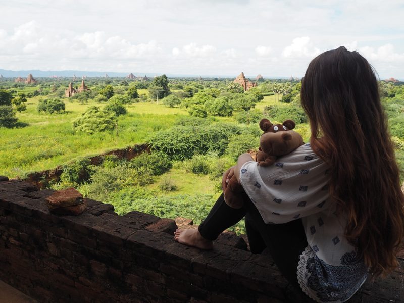 Travel tips on one thing to do everywhere you go, from the same photo post to getting the same dessert from Sometimes Home blog. Myanmar stuffed animal photo from Travels of Plushy.