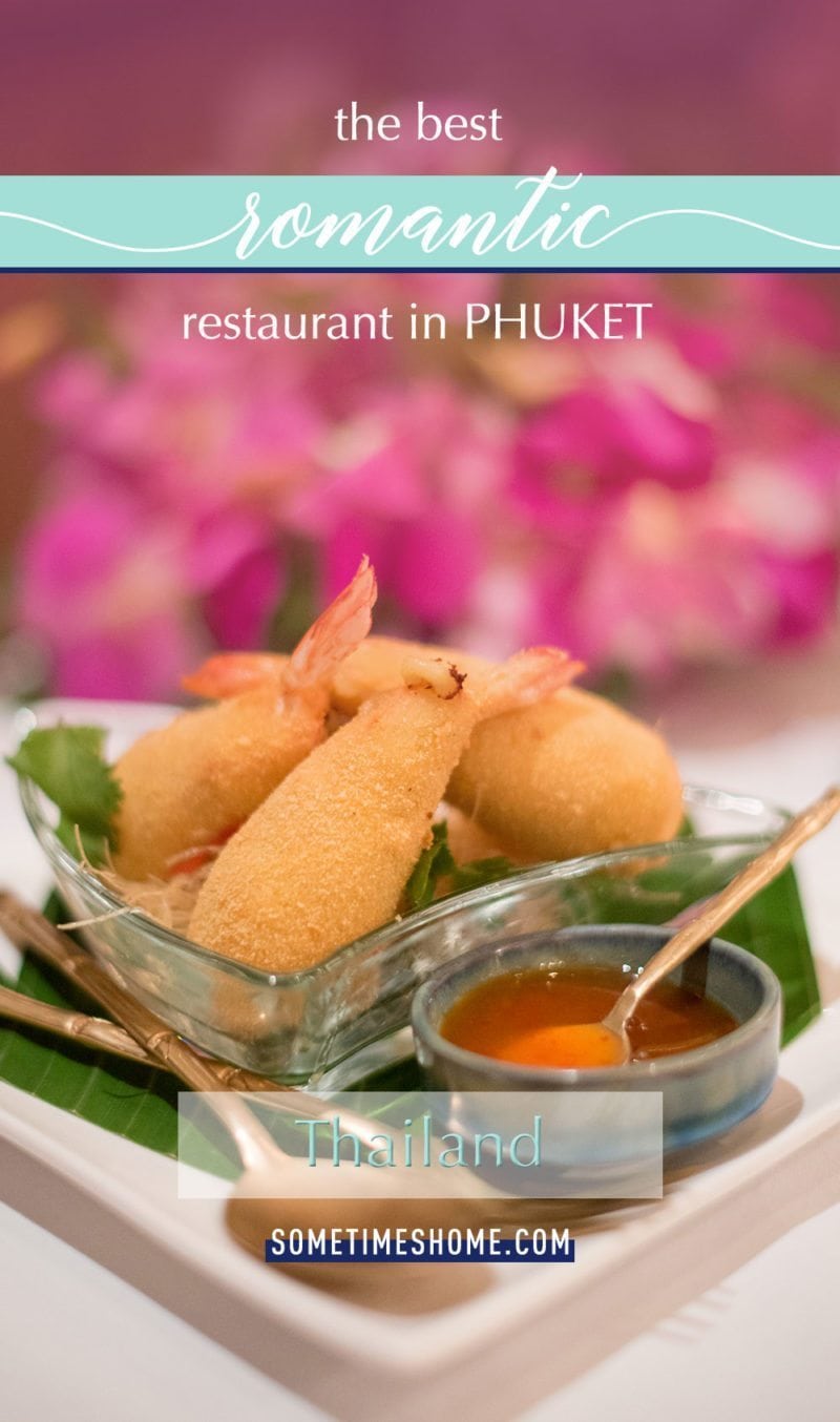 Best Romantic Restaurant in Phuket with The Blue Elephant in Old Town. Sometimes Home travel blog.