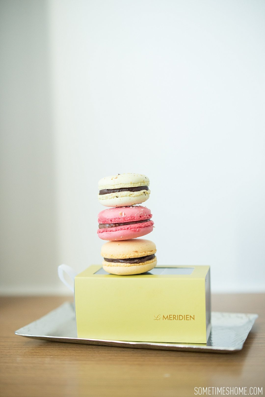 Affordable VIP Treatment at Le Meridien Chiang Mai, Thailand. Photos of macarons for Concierge Level by Sometimes Home.