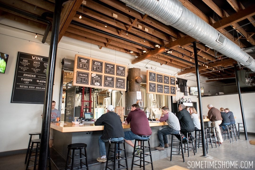 Incredible Downtown Durham Staycation Schedule. Sometimes Home travel advice. Photo of Ponysaurus brewery.