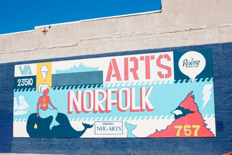 Norfolk Street Art and Assorted Artsy Things to Do in Virginia