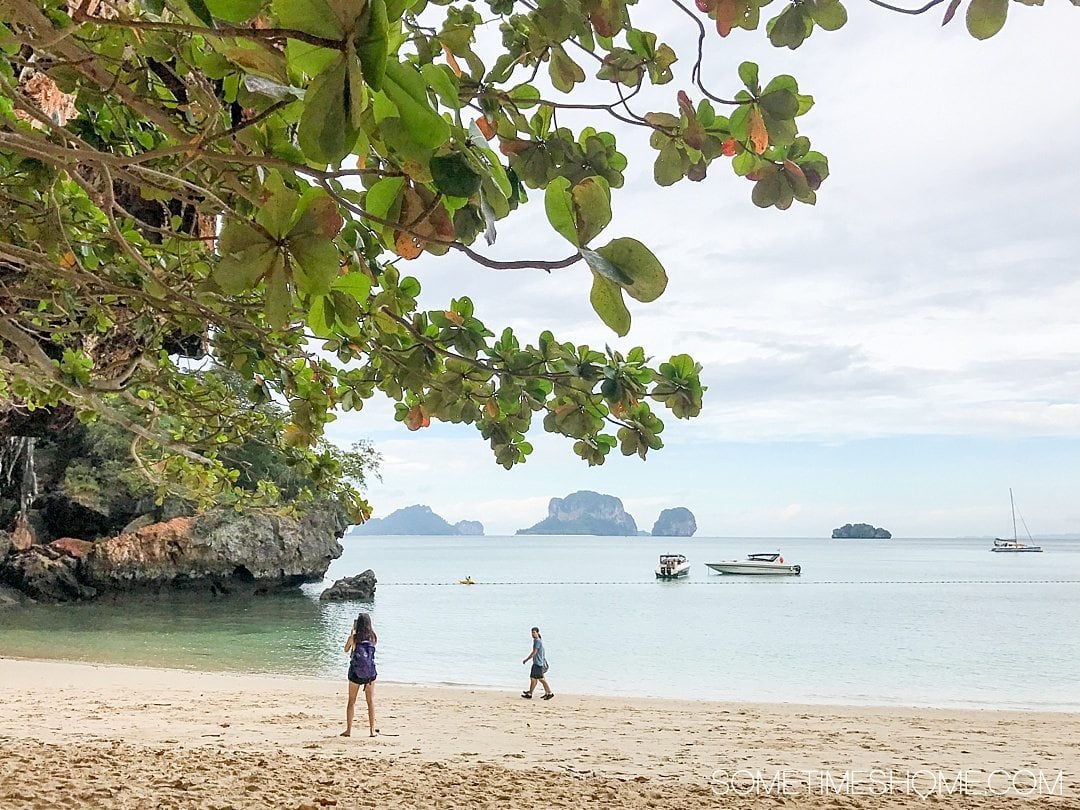 Phuket Thailand Private Rock Climbing Trip to Railay Beach photos with Gecko Thailand on Sometimes Home travel blog.