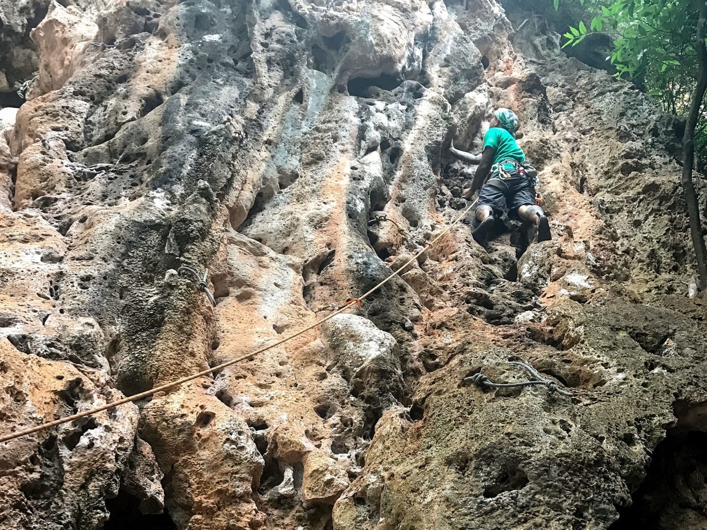 Phuket Thailand Private Rock Climbing Trip to Railay Beach with Gecko Thailand on Sometimes Home travel blog.