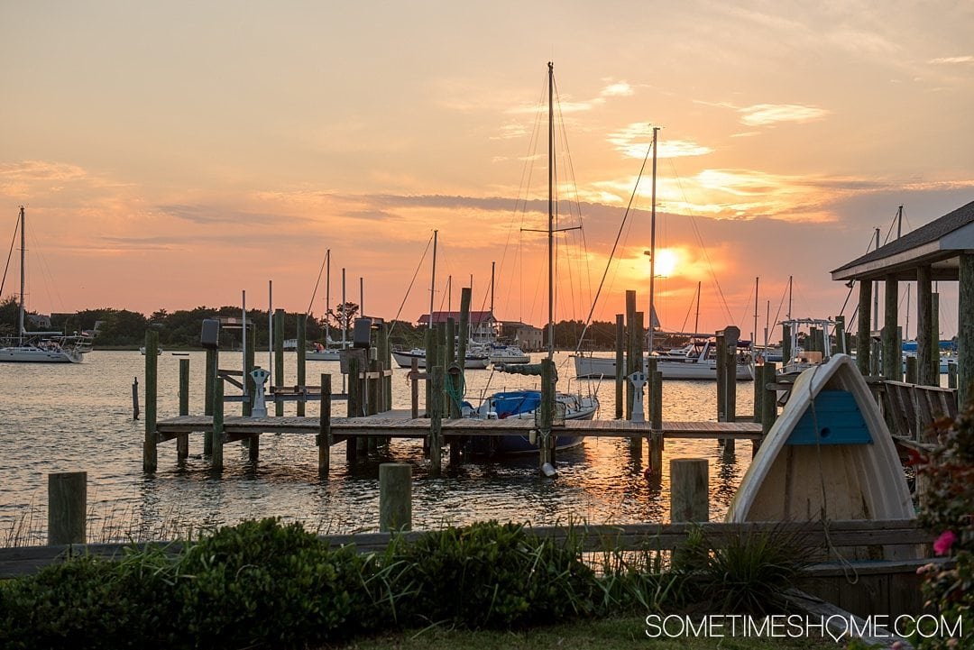 Essential First Visit Guide for Ocracoke Island on Sometimes Home travel website.