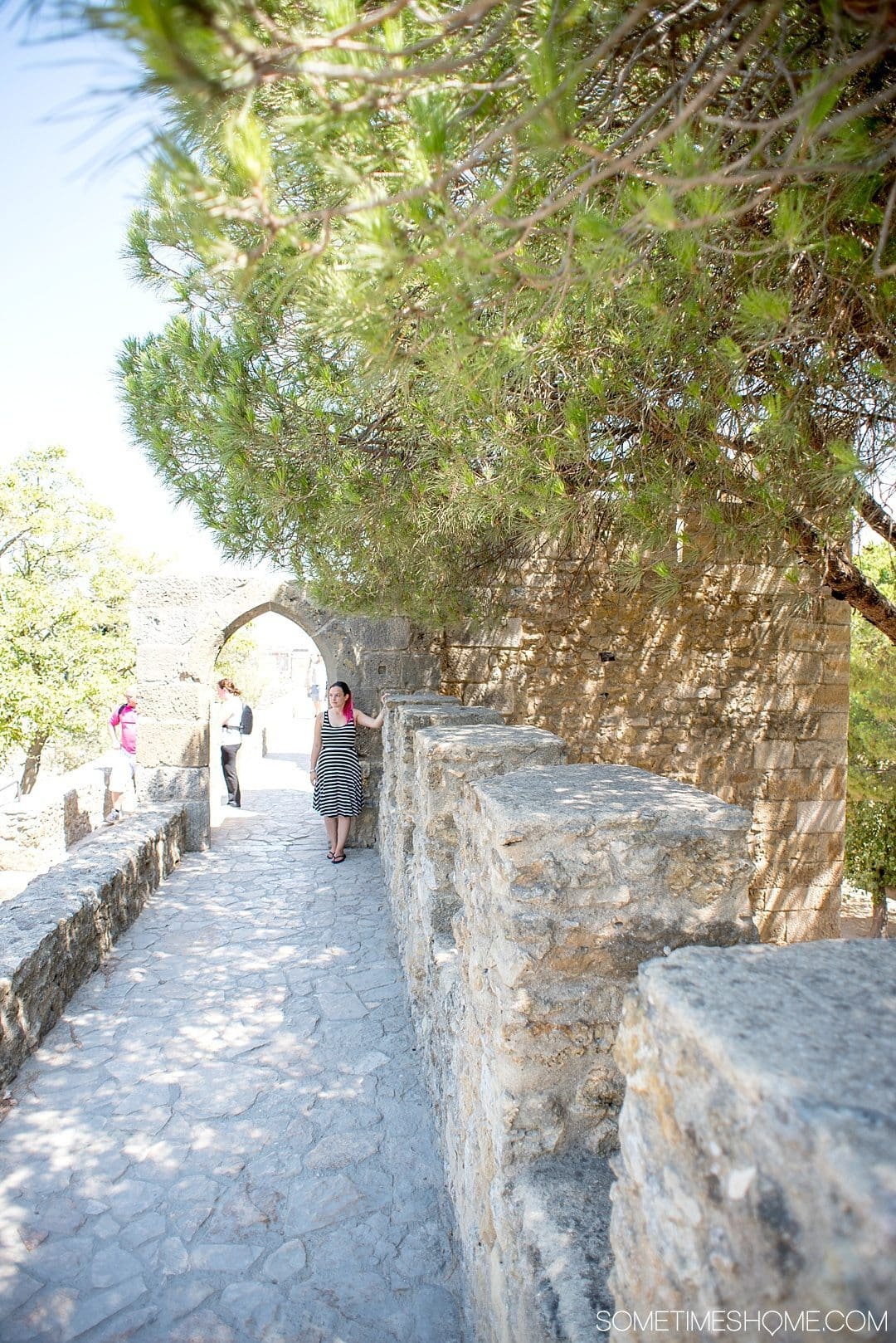 Why Lisbon is the Best City in Europe on Sometimes Home travel blog. Photo of Sao Jorge Castle.