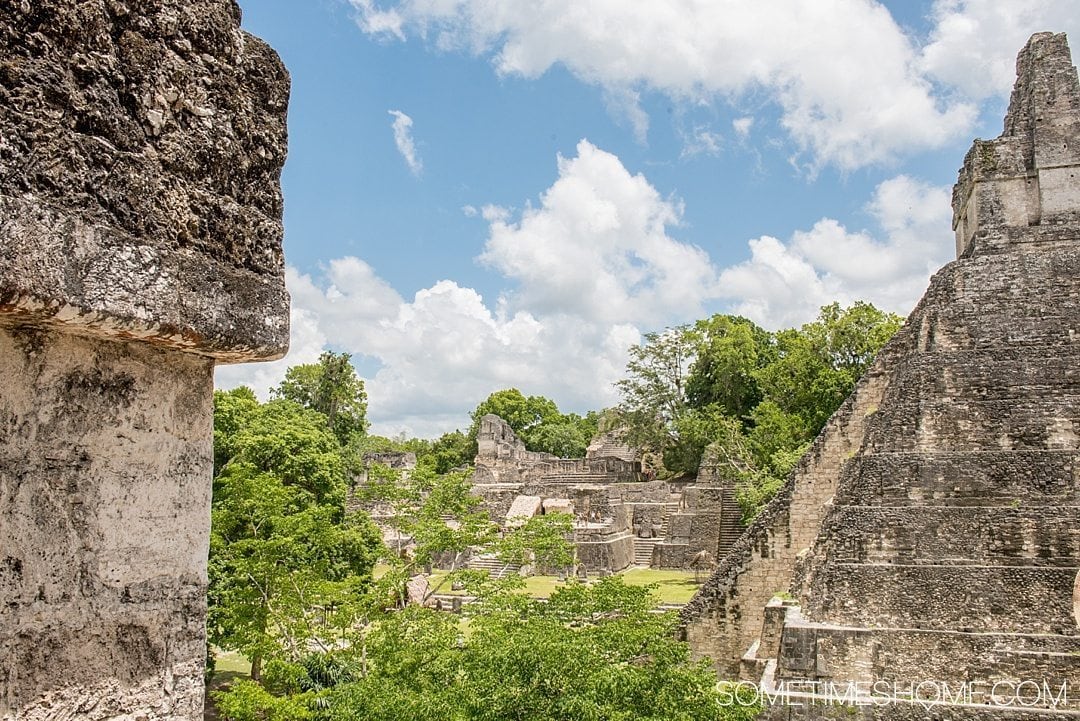 Your Tikal Guatemala Mayan Ruins Adventure Begins Here. Sometimes Home travel post with photos, tips and advice to visit this famous Mayan Ruin site.