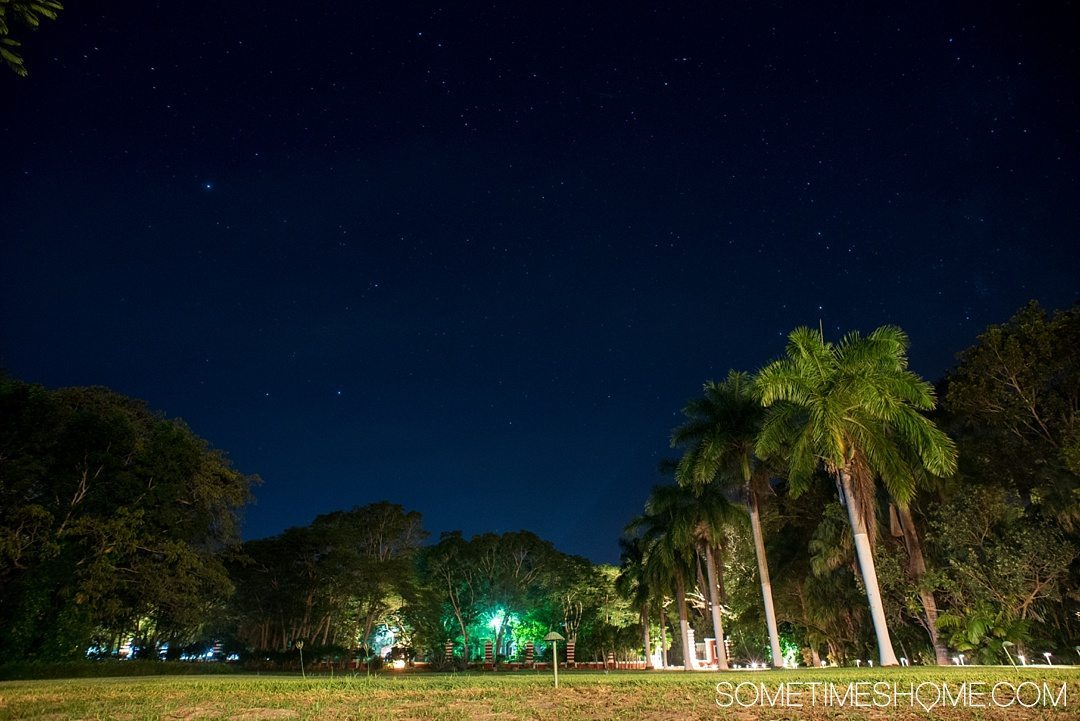 Hacienda Santa Rosa Review and Photos, a Merida Mexico hotel. Image of the The Luxury Collection, Starwood hotel at night.