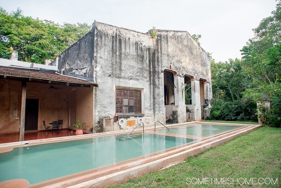 Hacienda Santa Rosa Review and Photos, a Merida Mexico hotel. Image of the The Luxury Collection, Starwood hotel's pool.