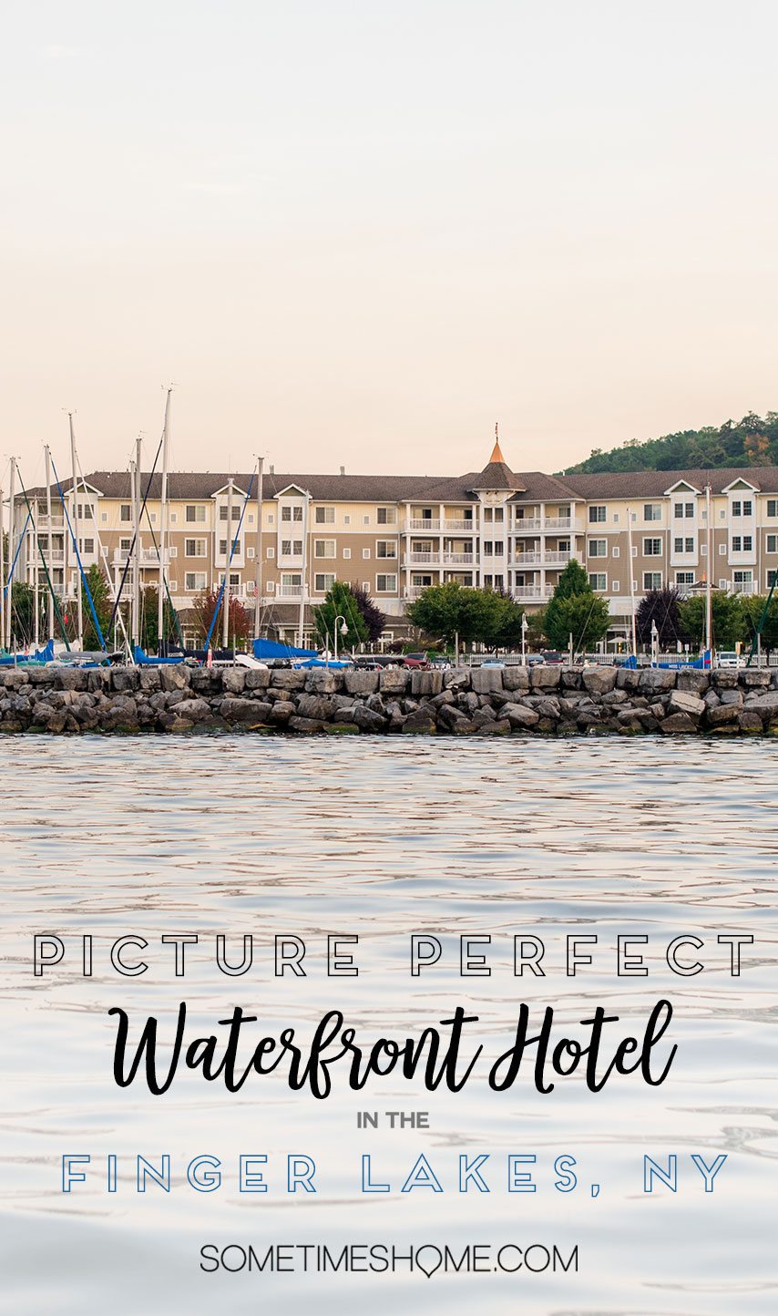 Looking for Hotels in the Finger Lakes area of New York? We share where to stay for a weekend getaway or road trip to the area. This waterfront lodging will be perfect for your vacation, as it's very close to many things to do, from wineries, to Watkins Glen State Park with its beautiful waterfalls, to Seneca Lake. Click through for a review of the Harbor Hotel in Watkins Glen, with detailed photos and information for this picturesque hotel. #FingerLakes #WatkinsGlenStatePark