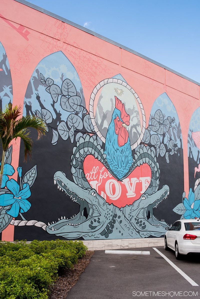 Over 40 of the Coolest Murals in Tampa Bay Florida + Where to Find Them