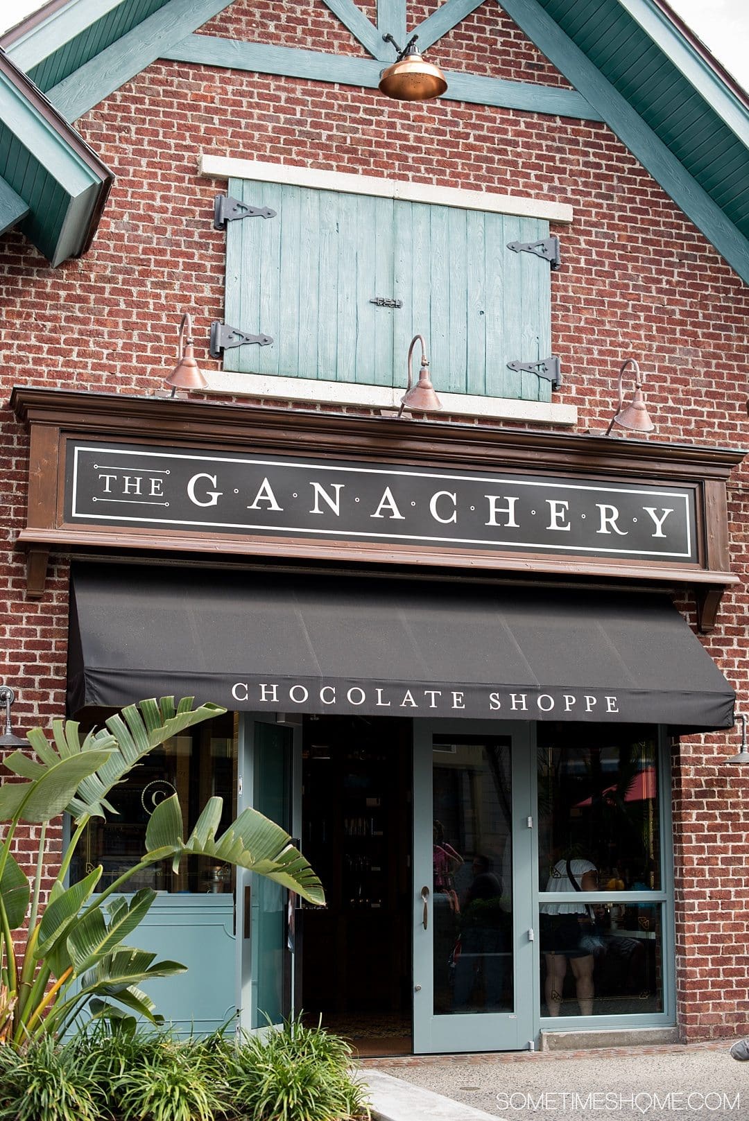 Heading to Walt Disney World? Definitely travel to Disney Springs (formally known as Downtown Disney) for a trip and indulgence in food! We dish on ideas for the best Disney Springs desserts (like ganache at The Ganachery) with photography at this Orlando, Florida themed area. Click through to Sometimes Home for detailed tips! #DisneySprings #WaltDisneyWorld #DisneyWorld