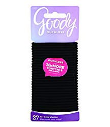 Ouchless Hair Ties, Black