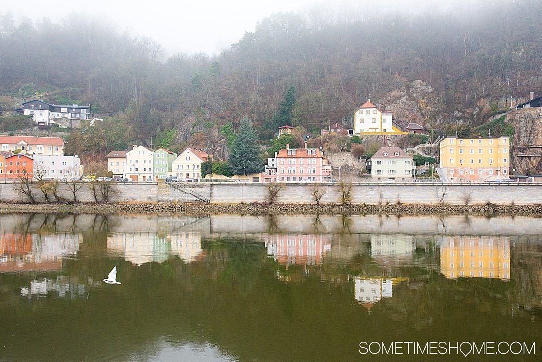 Scenery from a Danube Waltz, Viking cruise itinerary in Passau, Germany. A Christmas markets cruise with all the charm of the holiday season. Click through for more details information.