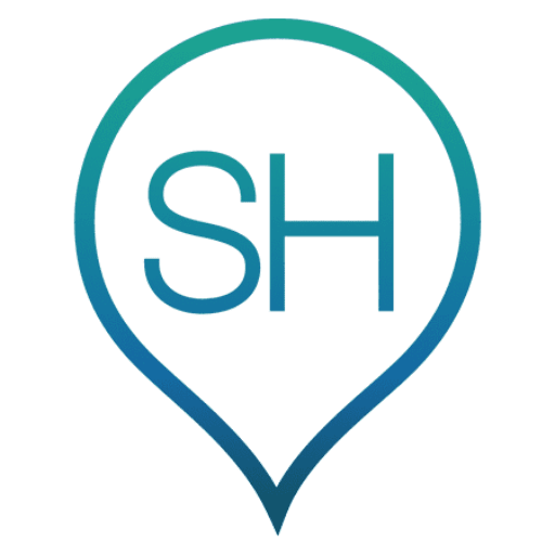 Sometimes Home SH pin logo