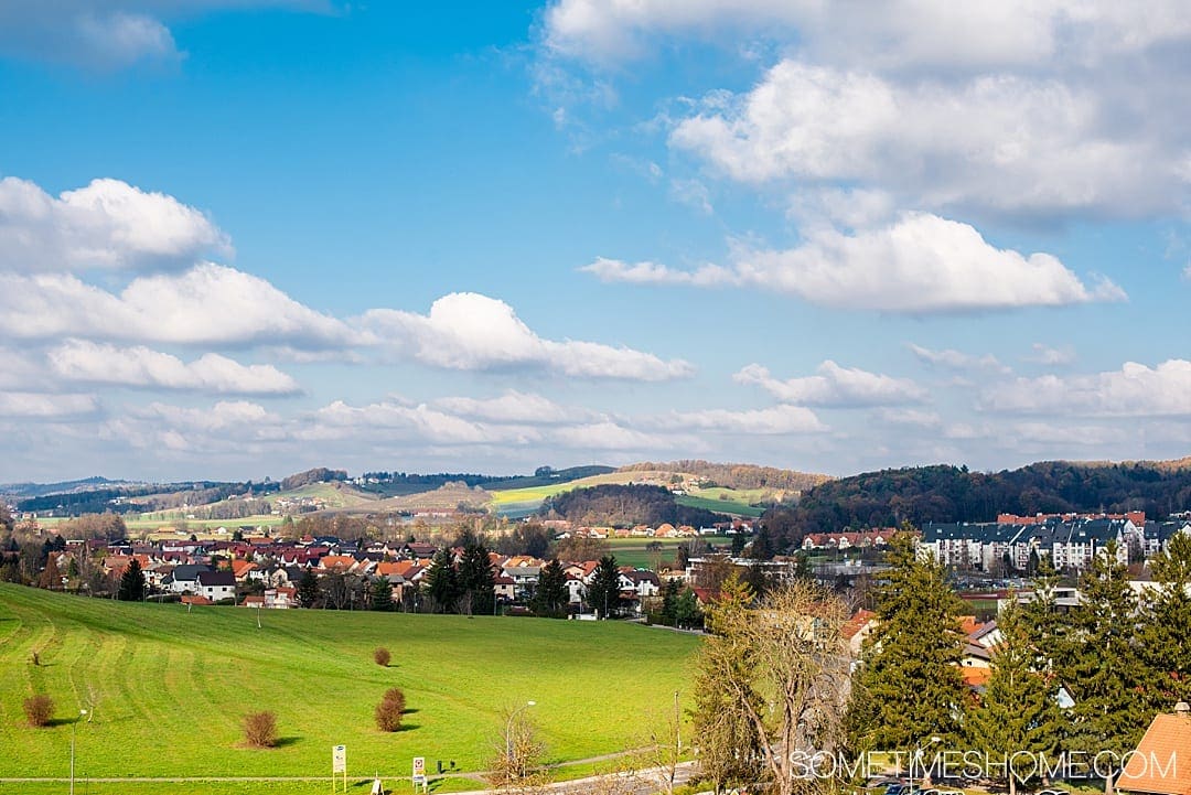 Ptuj Slovenia is a beautiful travel destination for your vacation in Slovenia. Our photography of this centuries old town with roots in the Stone Age, including architecture and nature, will inspire you to stop here on your roadtrip itinerary to see the sites, meet the people and experience the culture. #Sometimesome #Ptuj #Slovenia