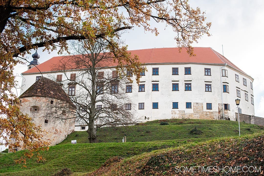 Ptuj Slovenia is a beautiful travel destination for your vacation in Slovenia. Our photography of this centuries old town with roots in the Stone Age, including architecture and nature, will inspire you to stop here on your roadtrip itinerary to see the sites, meet the people and experience the culture. #Sometimesome #Ptuj #Slovenia