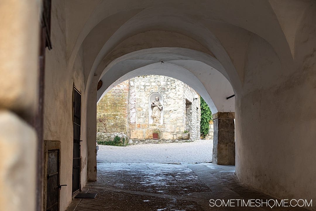 Ptuj Slovenia is a beautiful travel destination for your vacation in Slovenia. Our photography of this centuries old town with roots in the Stone Age, including architecture and nature, will inspire you to stop here on your roadtrip itinerary to see the sites, meet the people and experience the culture. #Sometimesome #Ptuj #Slovenia 