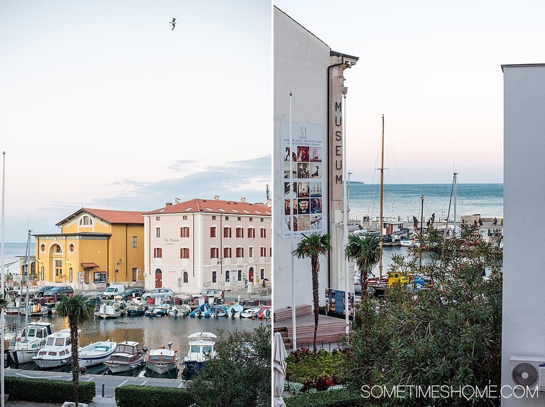 Travel to this city and read our our favorite things to do in Piran, Slovenia, a beautiful coastal town on the Adriatic Sea. You'll love watching the sunrise and sunset from the beach or your hotel, trying the food, its European squares and photography opportunities. #Sometimesome #Piran #Slovenia #AdriaticCoast #AdriaticSea