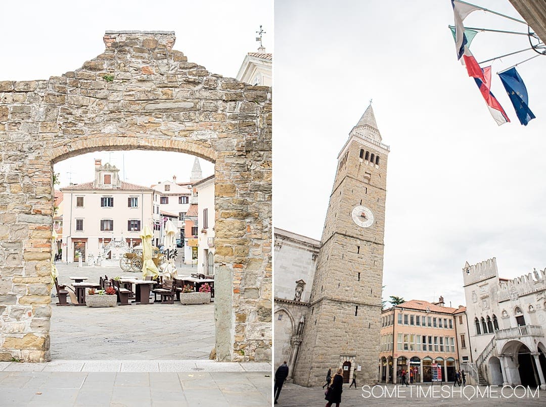 Travel to this city and read our our favorite things to do in Piran, Slovenia, a beautiful coastal town on the Adriatic Sea. You'll love watching the sunrise and sunset from the beach or your hotel, trying the food, its European squares and photography opportunities. #Sometimesome #Piran #Slovenia #AdriaticCoast #AdriaticSea #Koper #KoperSlovenia