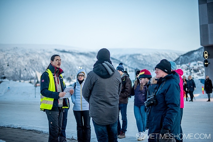 Things to do in Tromso Norway via excursions you will love! This city in the Arctic Circle is perfect to see the Northern Lights, or Aurora Borealis, and travel during winter for beautiful snow photography. We have the inside info on the tours to see all of it from reindeer experiences to Fjord cruises. #TromsoNorway #ArcticCircle #SometimesHome #NorthernNorway #TromsoNorwayPhotography #TromsoNorwayWinter