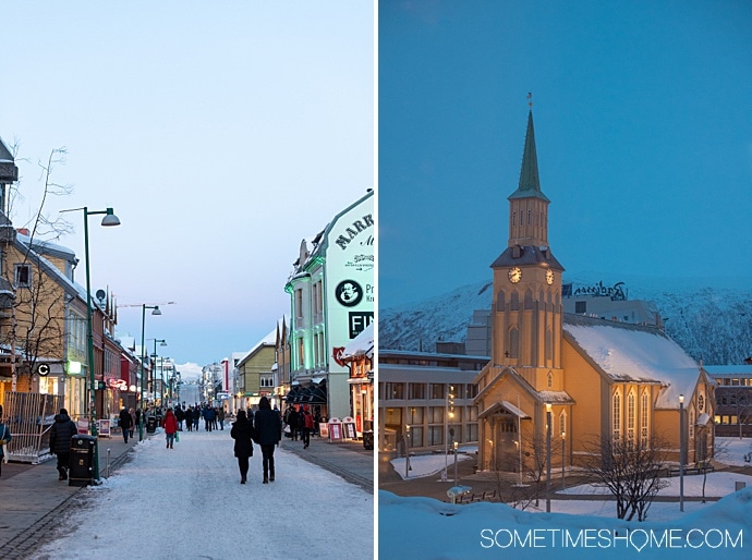 Things to do in Tromso Norway via excursions you will love! This city in the Arctic Circle is perfect to see the Northern Lights, or Aurora Borealis, and travel during winter for beautiful snow photography. We have the inside info on the tours to see all of it from reindeer experiences to Fjord cruises. #TromsoNorway #ArcticCircle #SometimesHome #NorthernNorway #TromsoNorwayPhotography #TromsoNorwayWinter