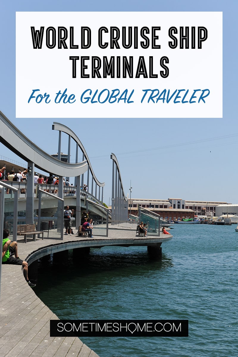 World Cruise Ship Terminals Information for the Global Traveler including Amsterdam, Argentina, Hamburg, India, Auckland and beyond, plus several US cities (Miami, Boston, New Jersey, Port Canaveral, Long Beach, Tamps and more). Click through for essential information for your cruise terminal and start of your trip! #sometimeshome #cruiselovers #cruises #cruiseterminals #cruiseterminalplans #cruiseterminalphotos #cruisesaroundtheworld