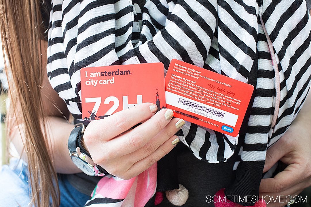 Things to do in Amsterdam, The Netherlands, and the surrounding area and how to save money on it all with one pass: I amsterdam City Card. We share where and how to buy it, how it works, what it discounts and gets you into for free, and more. Want to save money? Click through for extensive info and our review! #AmsterdamArea #AmsterdamCityPass #IAmsterdamCityCard #AmsterdamCityCard #TheNetherlands