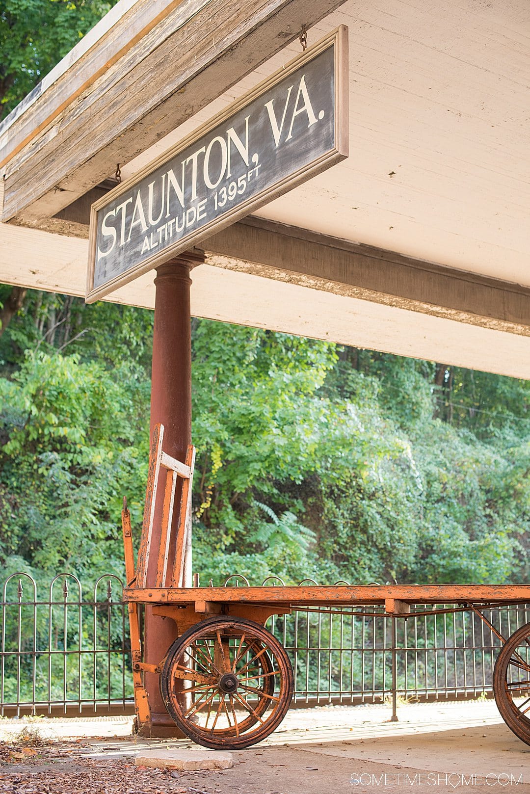 Staunton, Virginia train station.