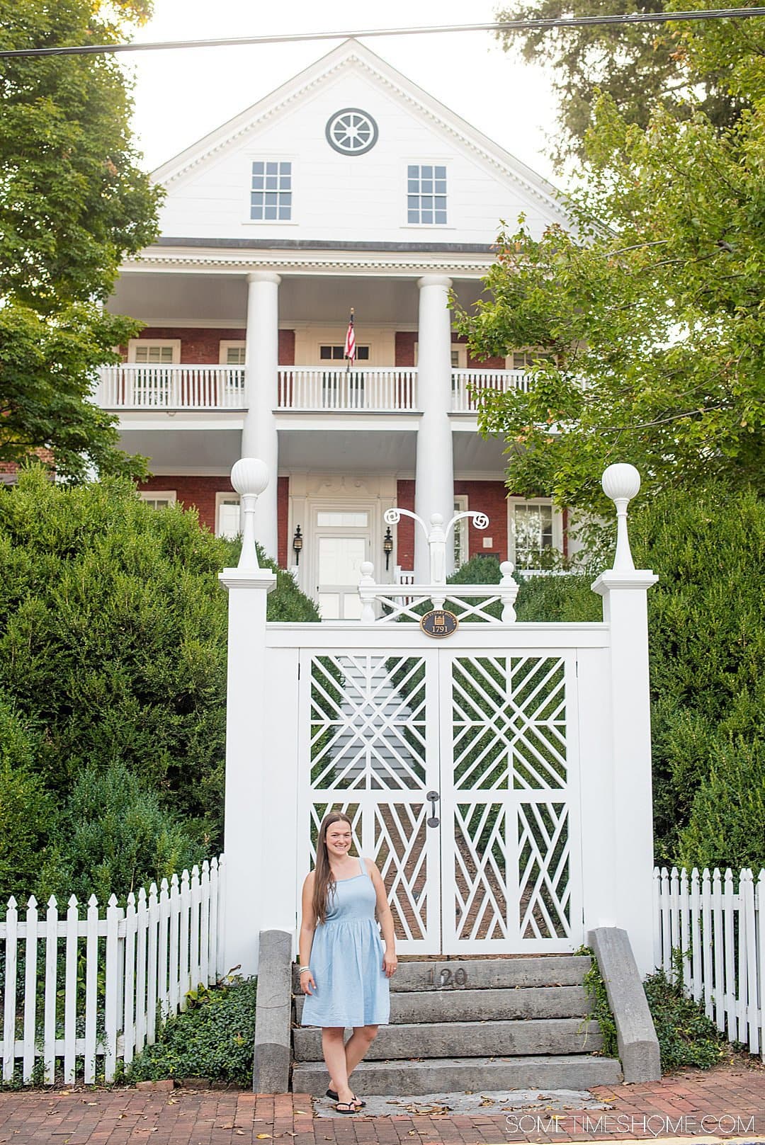 Historic home on Church Street in Staunton Virginia.