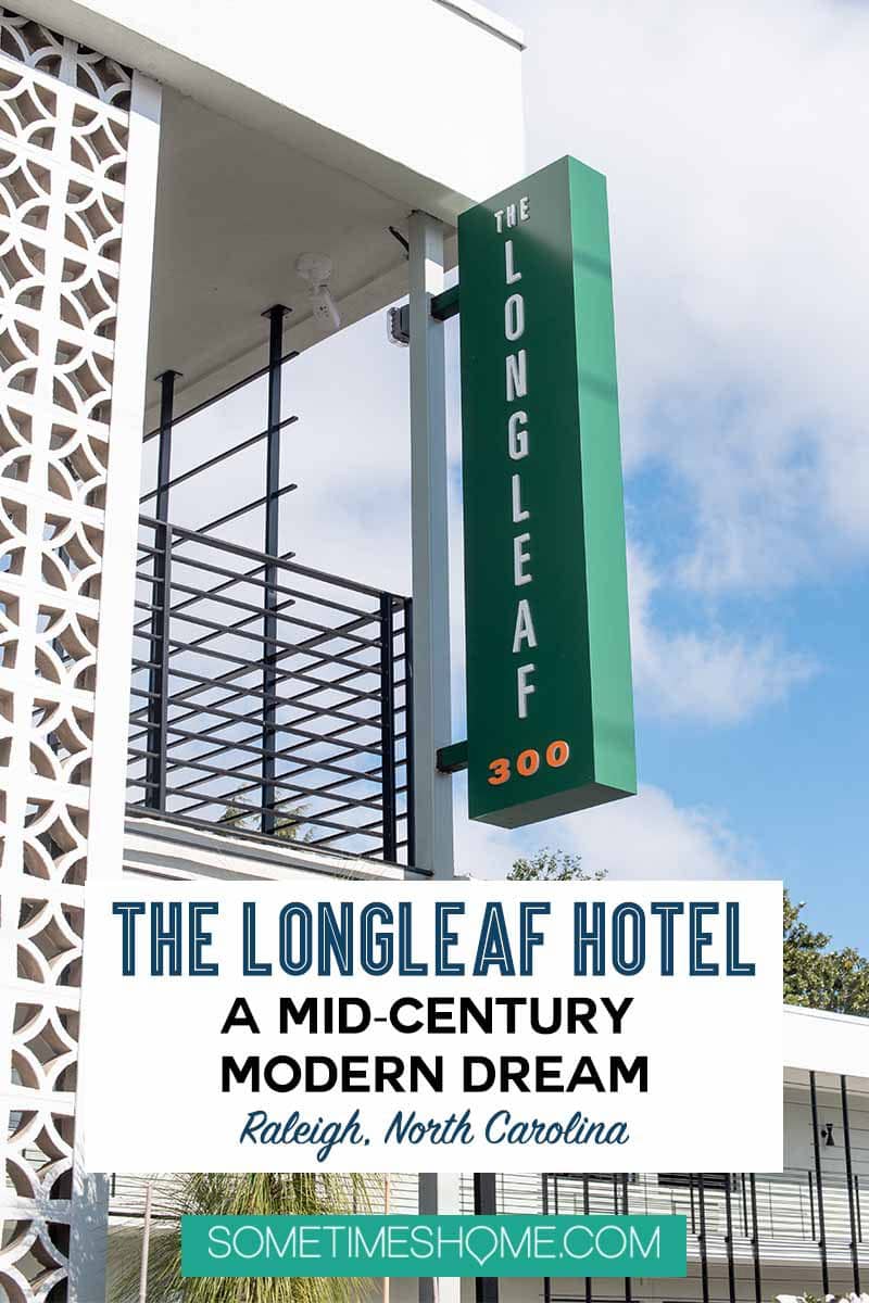 If you're moving to Raleigh and need a hotel while you house shop or visit the photography-worthy downtown area this is a great option. The Longleaf Hotel in Raleigh has great branding that was done by Joshua Gajownik in North Carolina. Located in the heart of downtown. #downtownRaleigh #NorthCarolina #sometimeshome