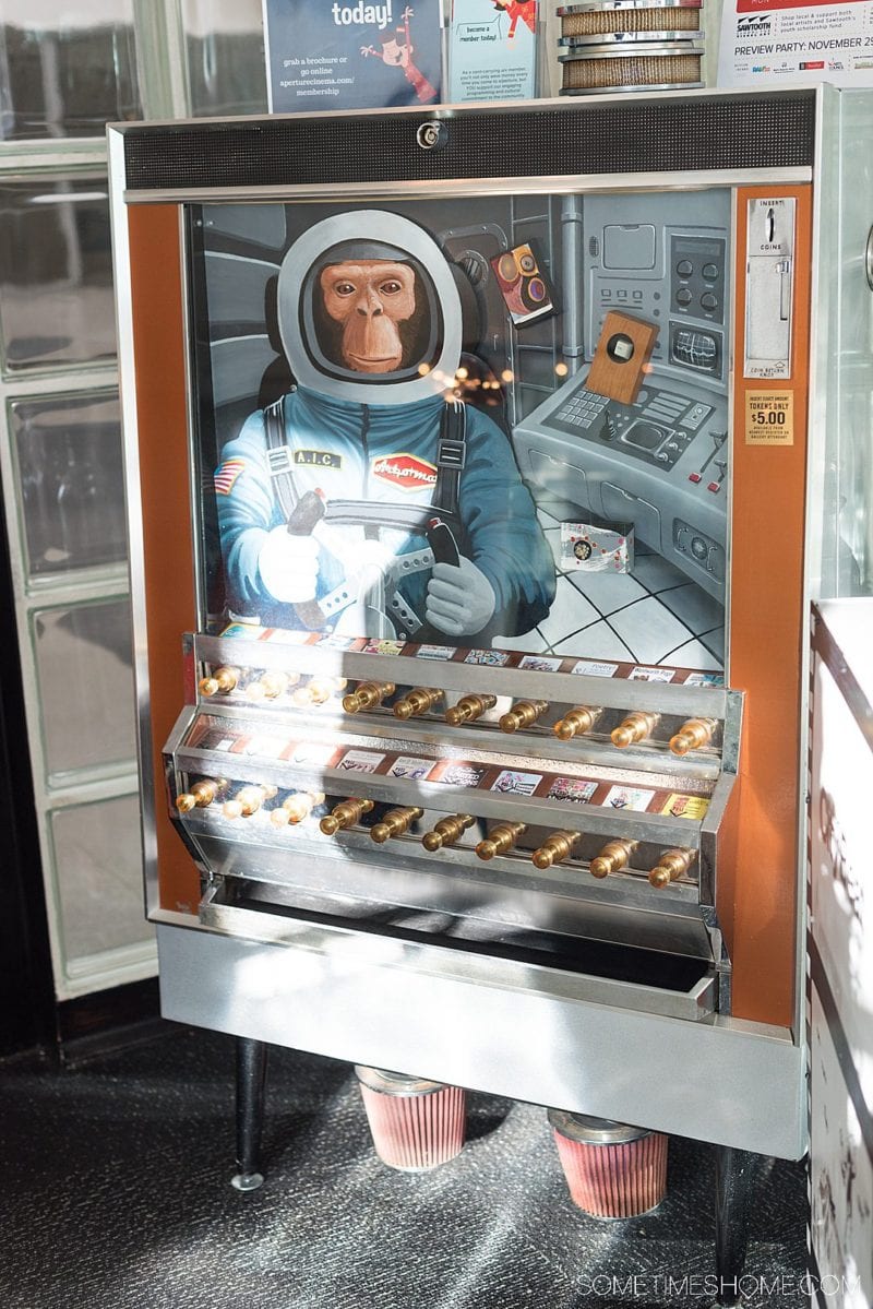 Artomat in WinstonSalem Upcycled Retro Cigarette Marchines