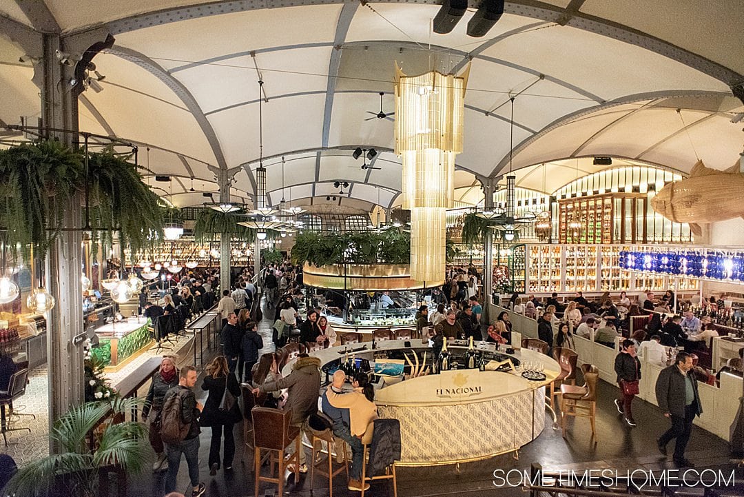 Food hall El Nacional in Barcelona