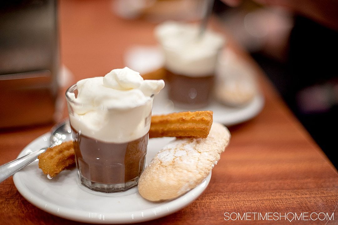 hot chocolate and churros that you must eat in Barcelona