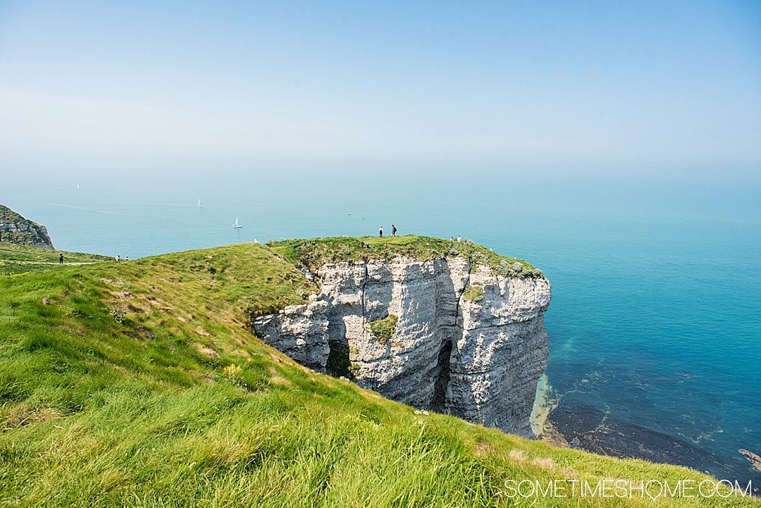 Image of the Cliffs at Etratat in Normandy, France. Used for an article about Travel Photography Questions and Answers.