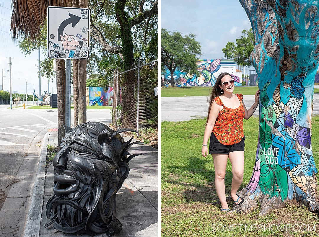 Wynwood isn't all murals! But many more fun things to do in. We reveal what to do in this hip Miami neighborhood on Sometimes Home travel blog. Click through for all the detailed information.