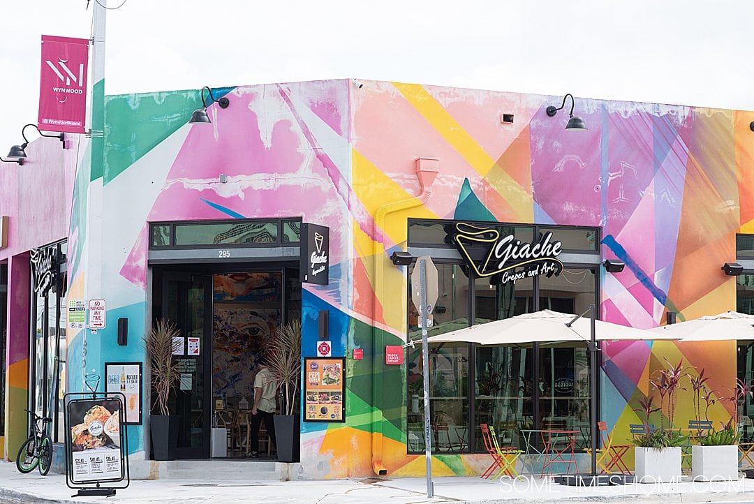 Fun things to do in Wynwood like where to eat, on Sometimes Home travel blog. Click through for all the information on this popular neighborhood in Miami, Florida.