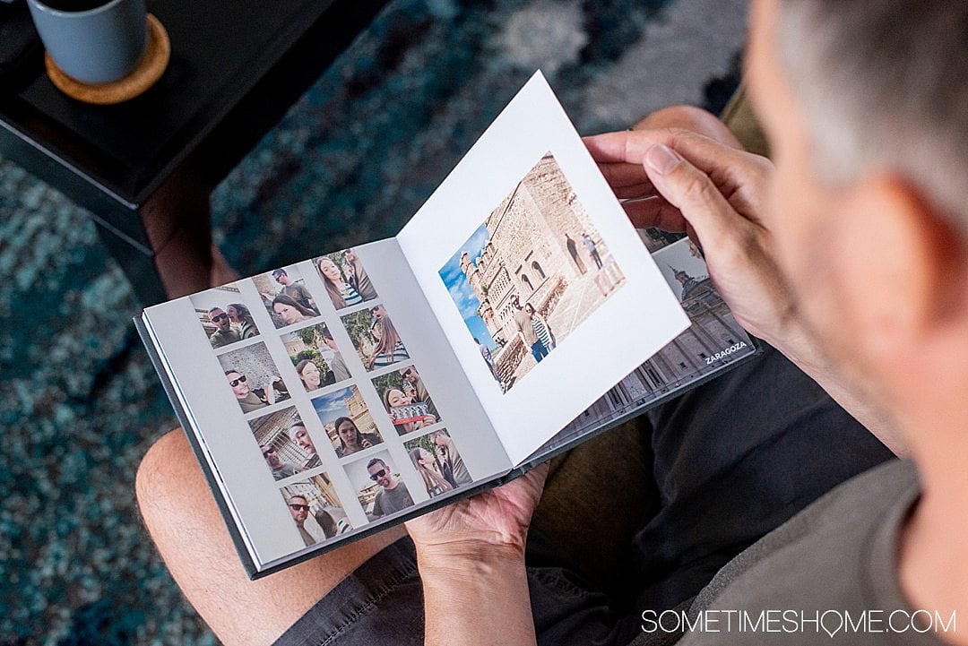 Flipping through the pages of high quality photo books of our travel memories. We are sharing the best quality solution to forever cherish your vacations on Sometimes Home.