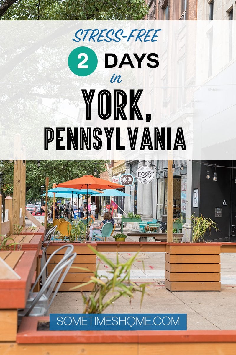 Pinterest graphic for a York, PA post