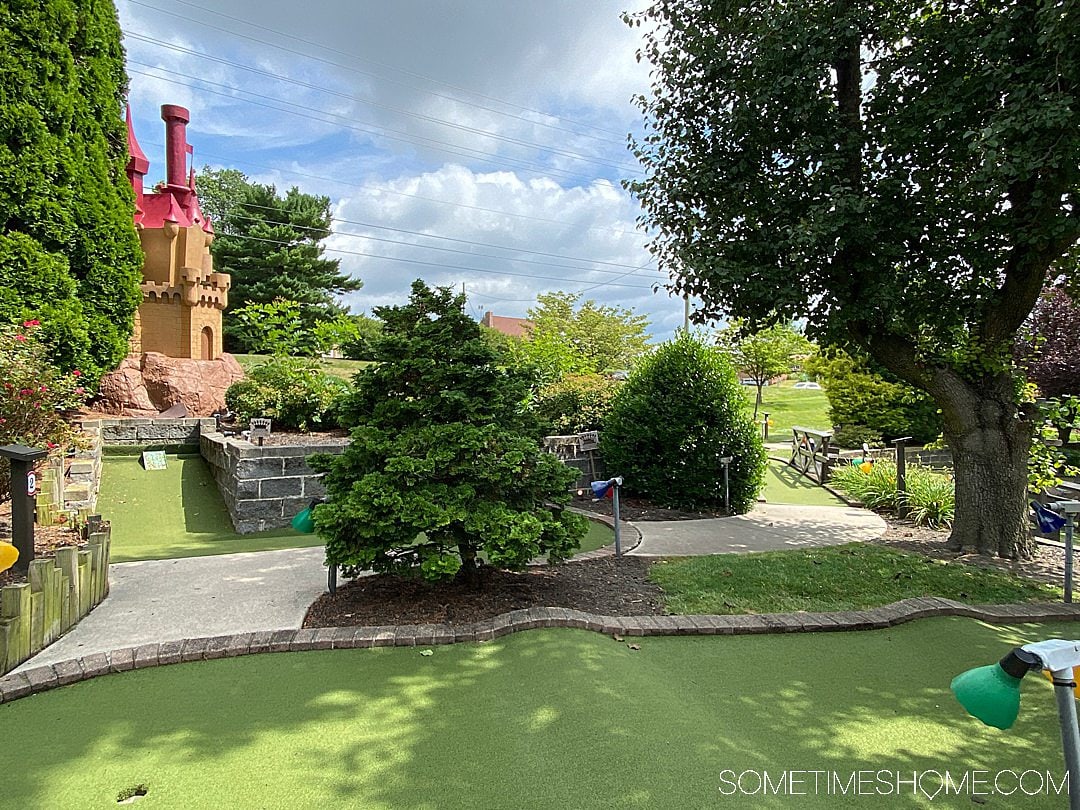 Mini golf course of Heritage Hills resort in York, PA