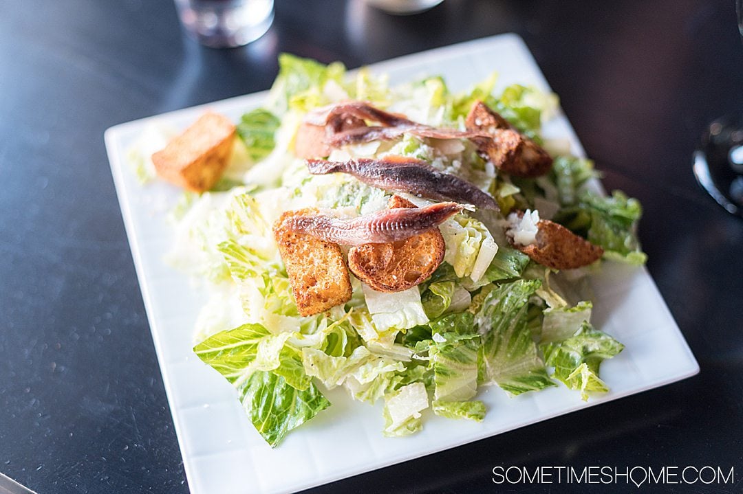 Classic Caesar salad at a York, PA restaurant