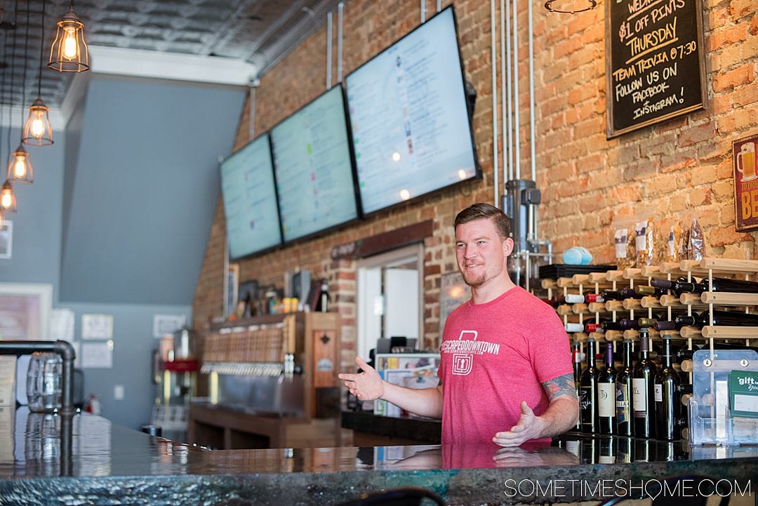 Owner and bartender at a bar in Goldsboro, NC