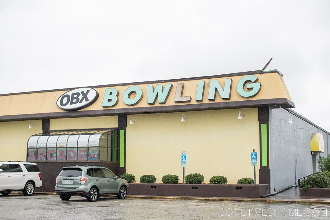 OBX Bowling in the Outer Banks of North Carolina.