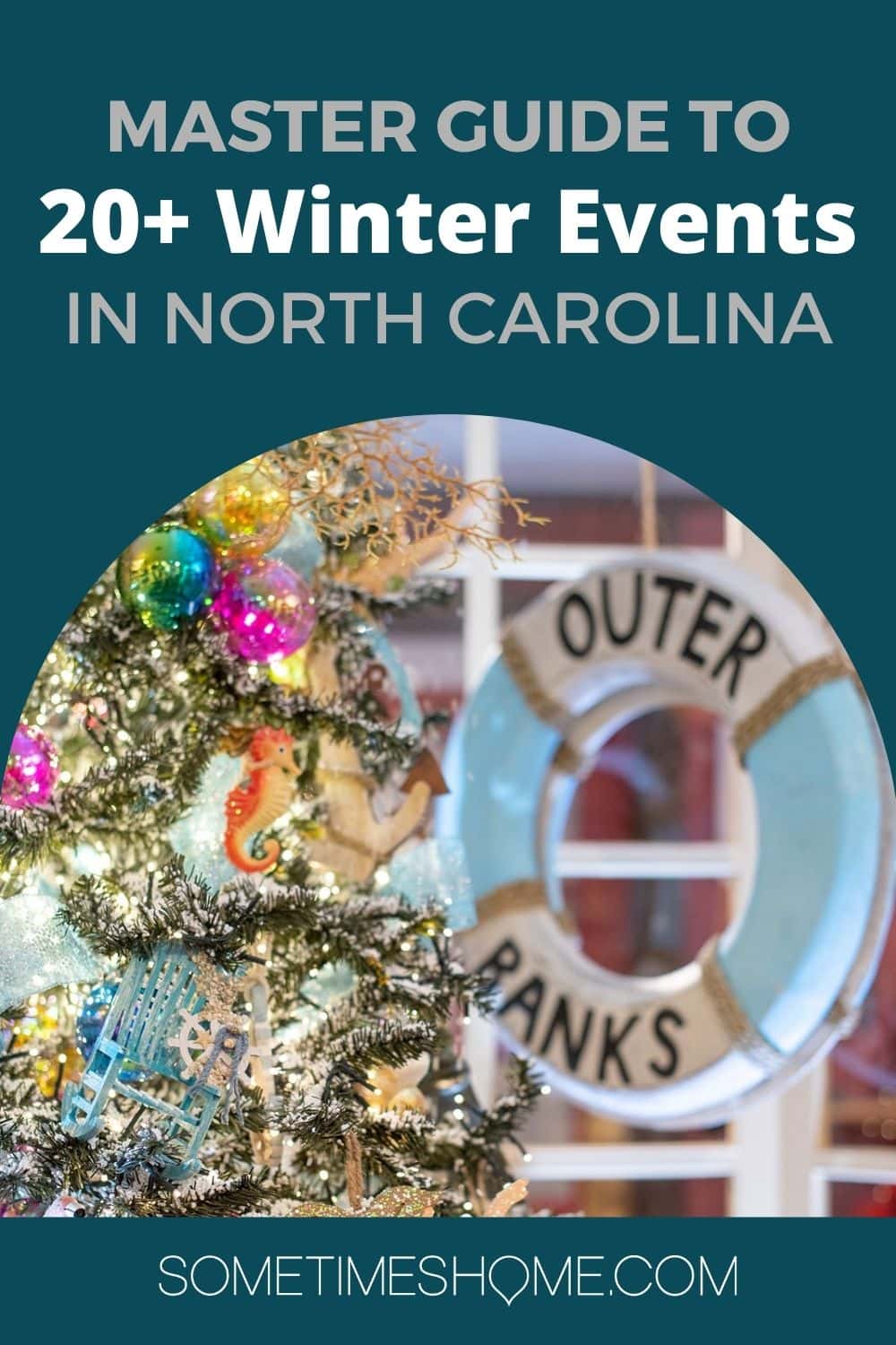 Pinterest image for Master Guide to 20+ Winter Events in North Carolina.